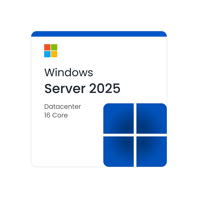 Licenza Microsoft Windows Server 2025 Datacenter per ambienti server più grandi